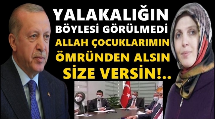 'Allah &ccedil;ocuklarımın &ouml;mr&uuml;nden alsın size versin'