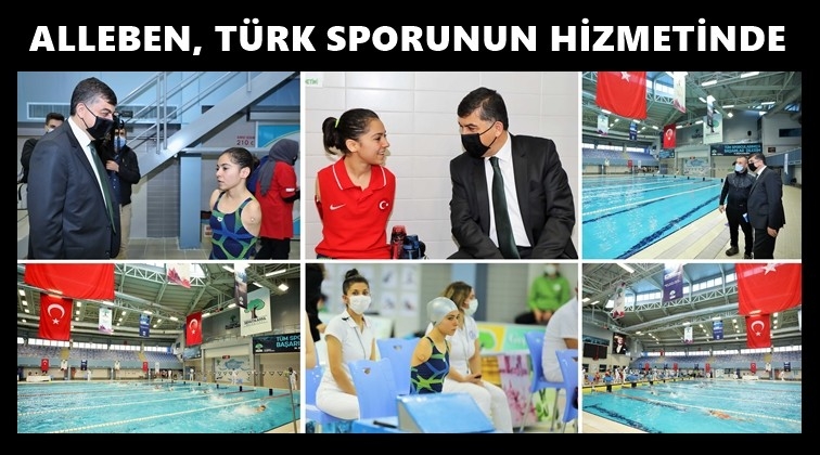 Alleben, spor organizasyonlarıyla dikkat çekiyor