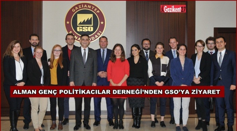 Alman Gen&ccedil; Politikacılar GSO'da