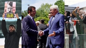 Almanya Cumhurbaşkanı Steinmeier İmamoğlu'nu ziyaret etti