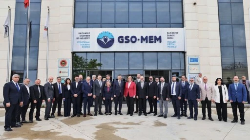 Almanya heyetinden GSOMEM ve Model Fabrika ziyareti
