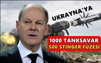Almanya'dan, Ukrayna'ya tanksavar ve füze...