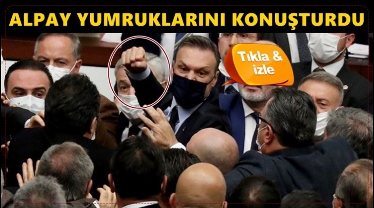 Alpay &Ouml;zalan, milletvekiline yumruk attı!