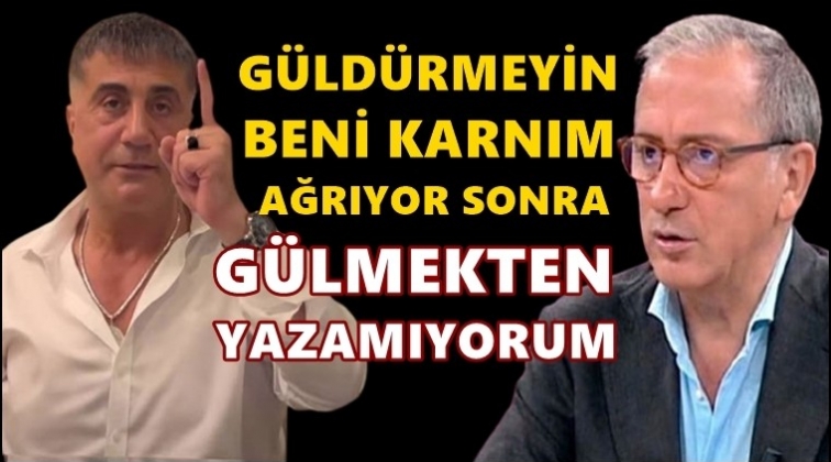 Altaylı'dan Peker yazısı: G&uuml;lmekten yazamıyorum...