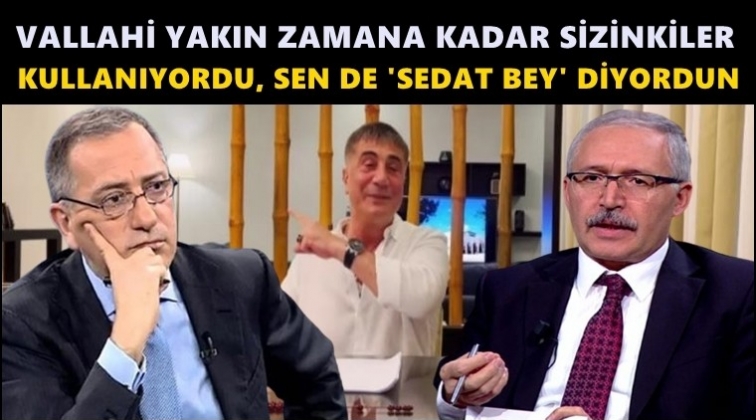 Altaylı&rsquo;dan Selvi&rsquo;ye: &ldquo;Sedat Bey&rdquo; diyordunuz...