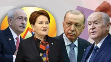 Altılı Masa &ouml;nde, işte son anket...