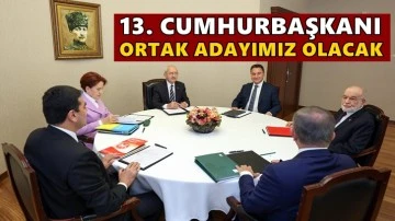 Altılı masa: Bu adaletsiz d&uuml;zene birlikte son vereceğiz!
