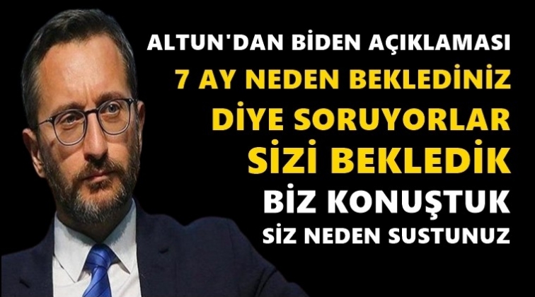 Altun, neden 7 ay beklediklerini a&ccedil;ıkladı!
