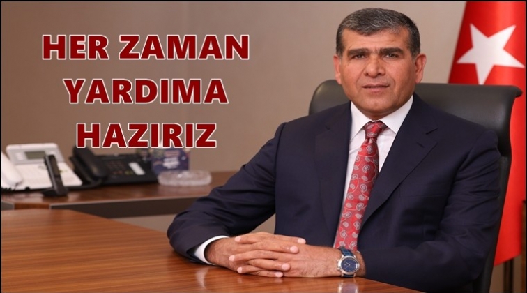 Altunkaya:&nbsp;Her zaman desteğe hazırız