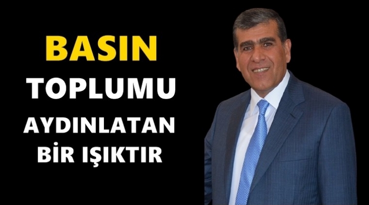 Altunkaya'dan Gazetecilere kutlama mesajı