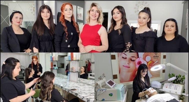 Alvina G&uuml;zellik Merkezi ilgi odağı oldu...