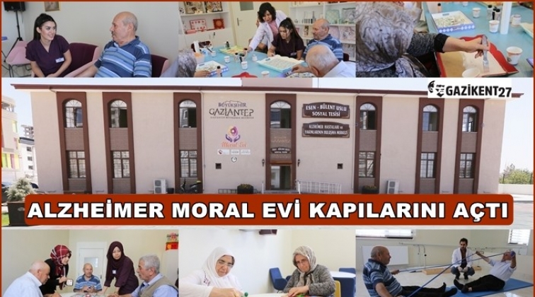 Alzheimer hastalarına moral evi