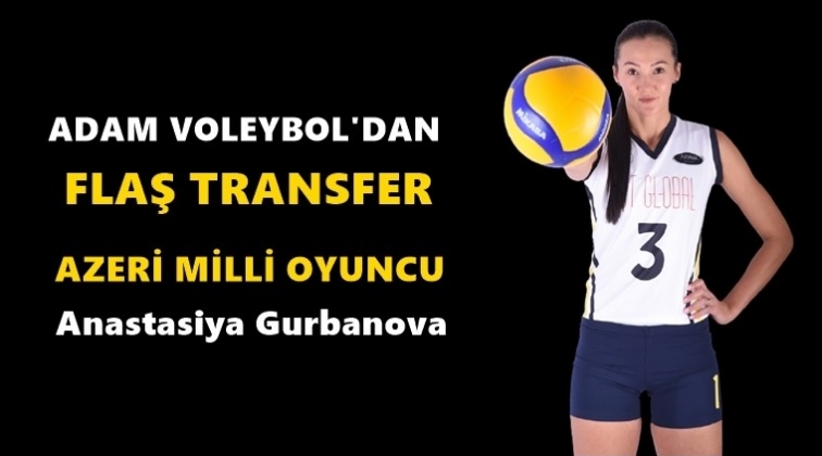 Anastasiya Gurbanova Adam Voleybol'da