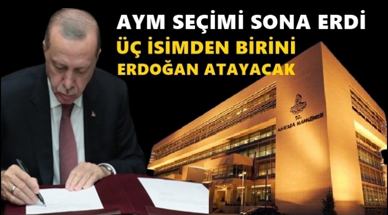 Anayasa Mahkemesi i&ccedil;in &uuml;&ccedil; isim belirlendi