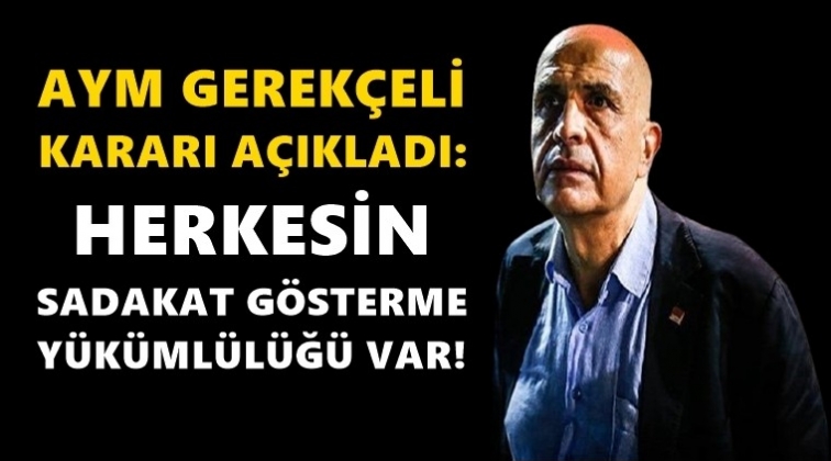 Anayasa Mahkemesi&rsquo;nden uyarılar...