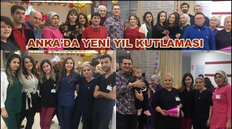 ANKA&rsquo;daki hastalara yeni yıl morali