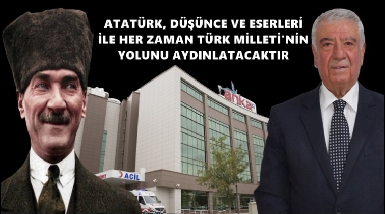 Anka&rsquo;dan 10 Kasım mesajı