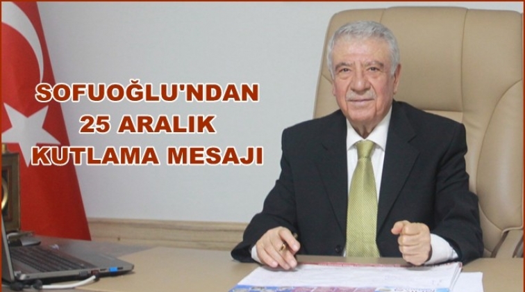 ANKA&rsquo;dan 25 Aralık mesajı