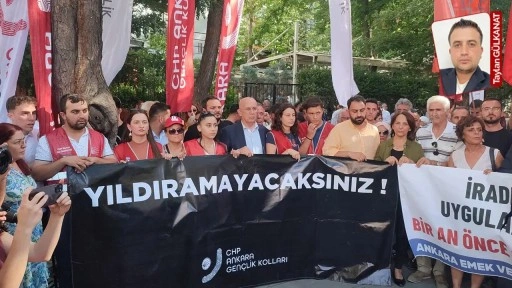 Ankara Emek ve Demokrasi Güçleri CHP'ye yönelik operasyona karşı toplandı
