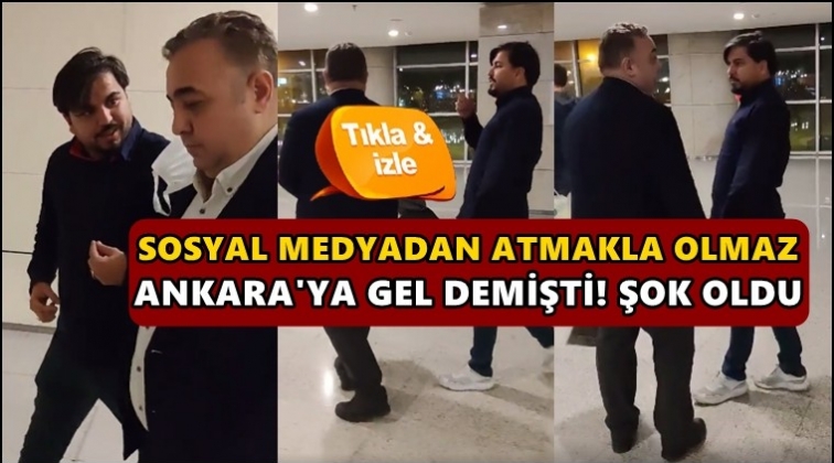 'Ankara’ya gel’ diyen Zafer Şahin'e havaalanında şok!