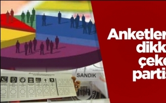 Anketlerin dikkat &ccedil;eken partisi BTP!