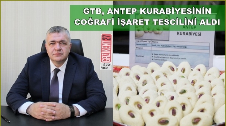 Antep Kurabiyesine Coğrafi İşaret Tescili