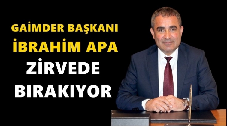 Apa, aday olmayacağını a&ccedil;ıkladı...