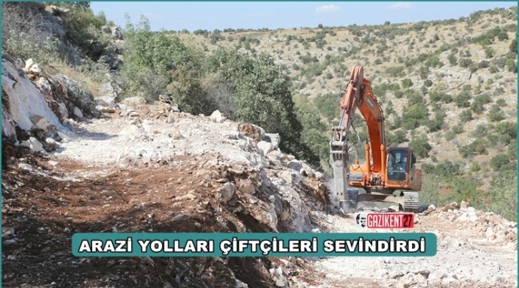 Arazi yolları, &ccedil;ift&ccedil;ilerin g&uuml;z&uuml;n&uuml; g&uuml;ld&uuml;rd&uuml;