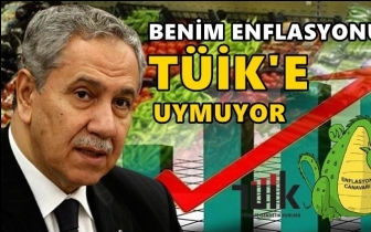 Arın&ccedil;: Benim enflasyonum T&Uuml;İK&rsquo;e uymuyor!