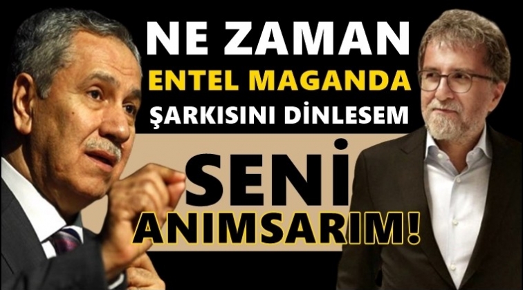 Arın&ccedil;'tan, Ahmet Hakan'a: Babanın kemiklerini sızlattın!