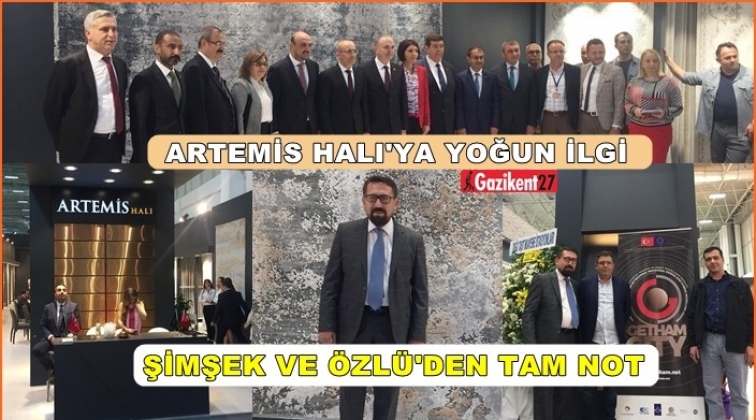 Artemis Halı Domotex'in ilgi odağı oldu