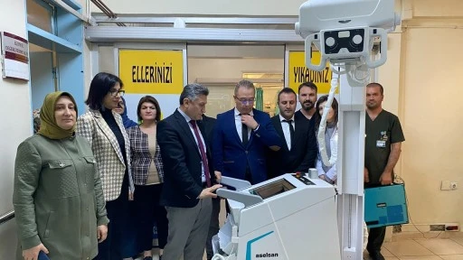 ASELSAN'ın yerli ve milli mobil dijital r&ouml;ntgen cihazı Gaziantep'te