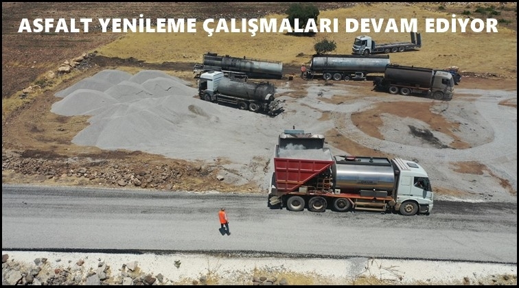Asfalt &ccedil;alışmaları hız kazandı