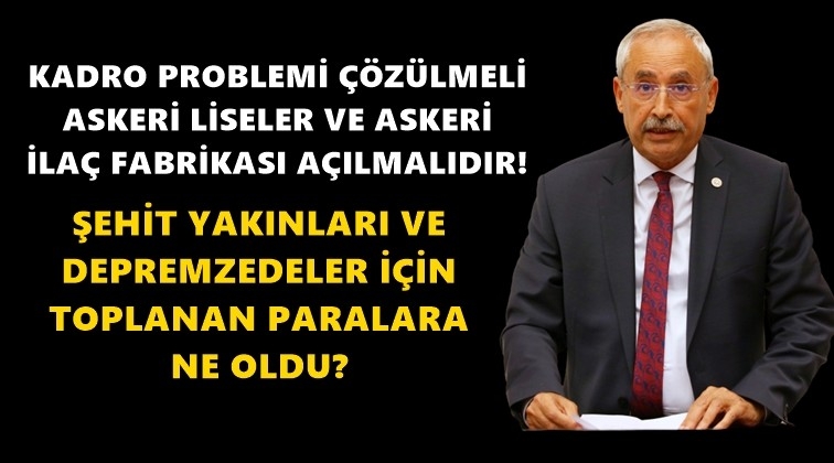 Askerlerin mağduriyetini g&uuml;ndeme taşıdı