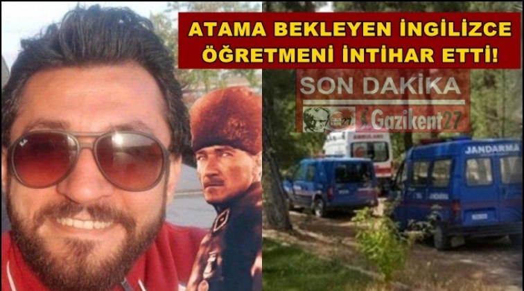 Atama bekleyen öğretmen intihar etti!