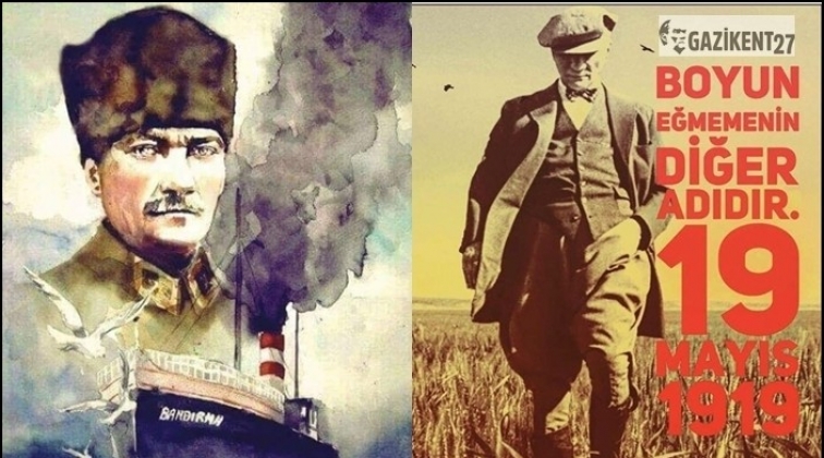 Ata'nın doğum g&uuml;n&uuml;, kurtuluşun 100. Yılı kutlu olsun