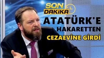 Atat&uuml;rk d&uuml;şmanı Fatih Tezcan cezaevine girdi!