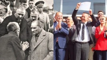 Atatürk'e derdini anlatan kişinin torunu başkan oldu 