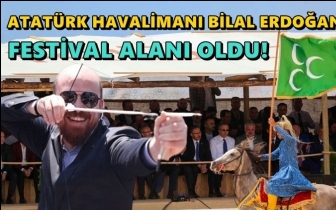 Atatürk Havalimanı festival alanı oldu!