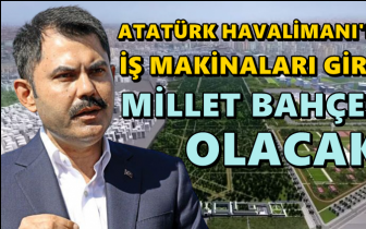 Atat&uuml;rk Havalimanı'na iş makineleri getirildi!