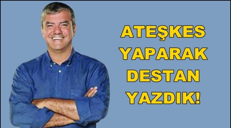 Ateşkes yaparak destan yazdık!