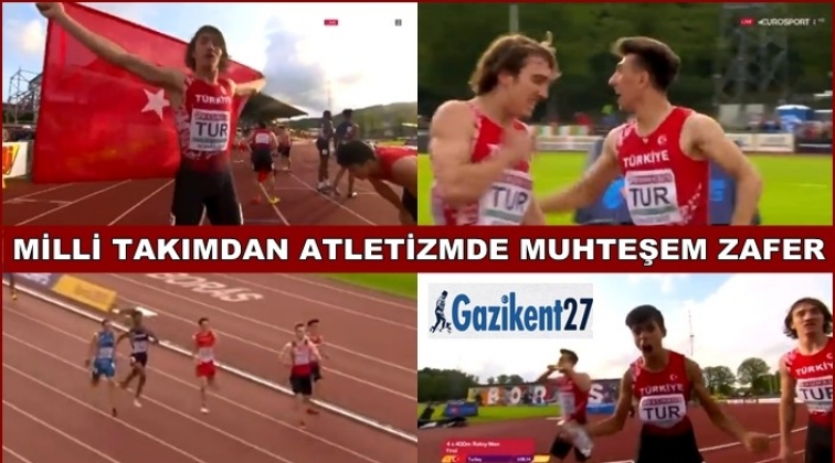 Atletizm Şampiyonası’nda muhteşem zafer!