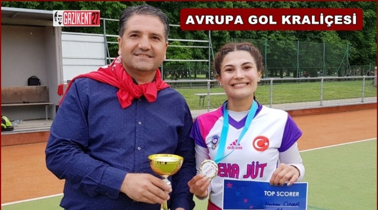 Avrupa Hokey Gol Kreliçesi Nurhan Çınar