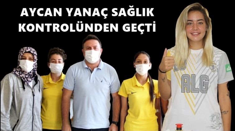 Aycan, sağlık kontrol&uuml;nden ge&ccedil;ti