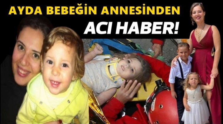 Ayda&rsquo;nın annesinin cansız bedenine ulaşıldı