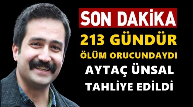 Ayta&ccedil; &Uuml;nsal hakkında tahliye kararı