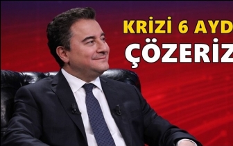 Babacan: Bug&uuml;nk&uuml; krizi 6 ayda &ccedil;&ouml;zeriz...