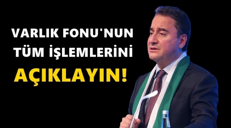 Babacan: Daha grip aşısını bile yaptıramadık