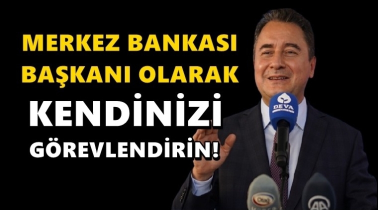 Babacan: Faiz de kur da talimatla d&uuml;şmez!