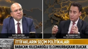 Babacan: İktidar değişsin istiyorsak Kılıçdaroğlu’nun arkasında durmalıyız